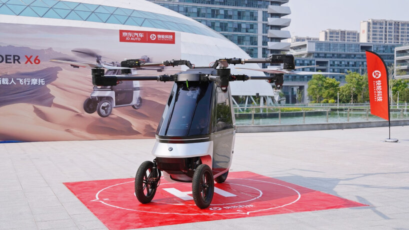 De Skyrider X6 vliegende auto